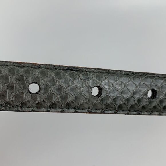 Unbranded genuine snakeskin women’s gray belt - Picture 8 of 8